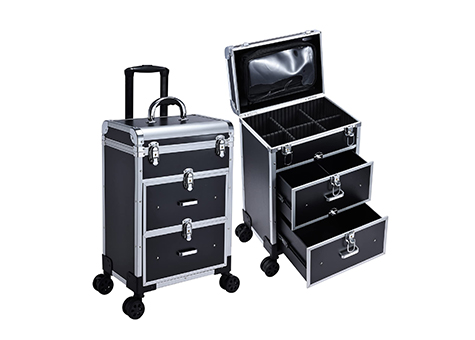 Makeup Trolley with Two Drawers