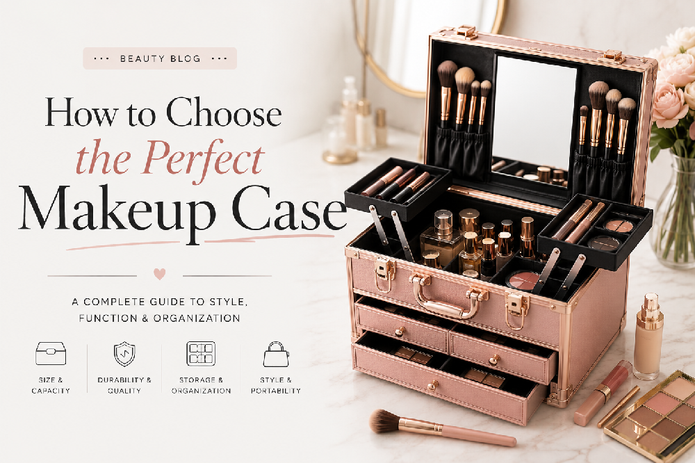 Buying Guide: How to Choose the Perfect Makeup Case for Travel & Professional Use