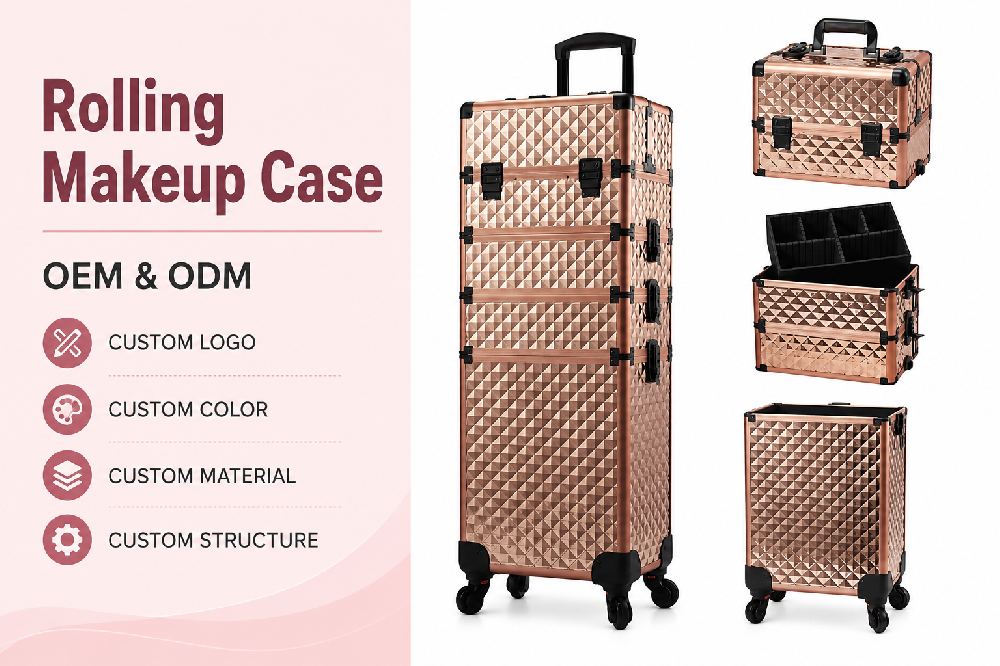 Rolling Makeup Case