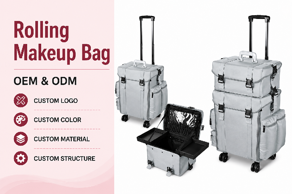 Rolling Makeup Bag