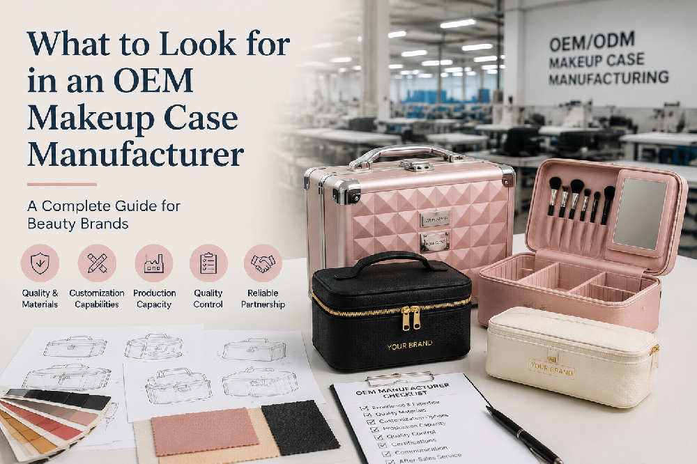 What to Look for in an OEM Makeup Case Factory: A Complete Guide for Brands